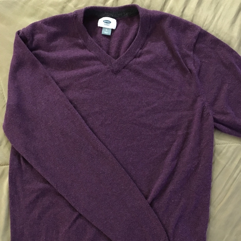 Long sleeve Purple Sweatshirt